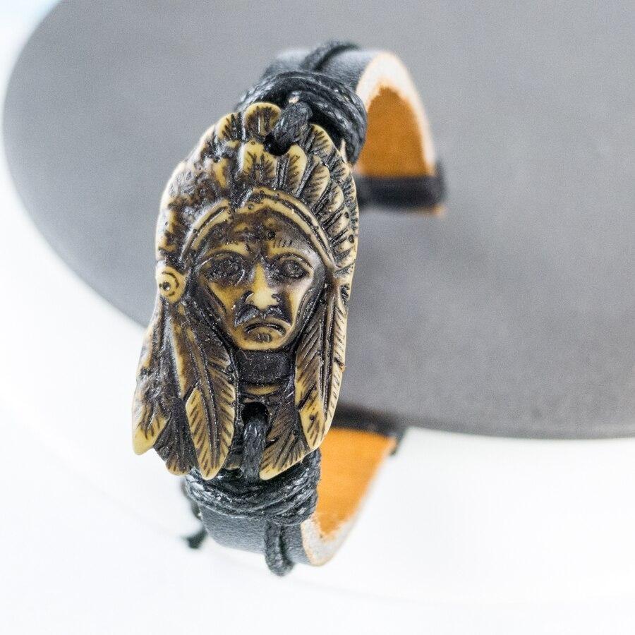Pulsera vintage de hombre indio
