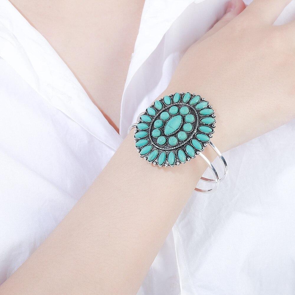 Pulsera vintage de indio americano para hombre