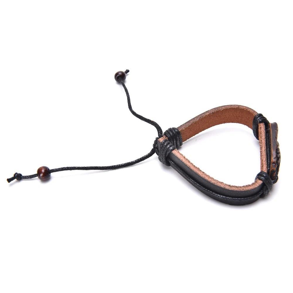 Pulsera vintage de indio americano para hombre