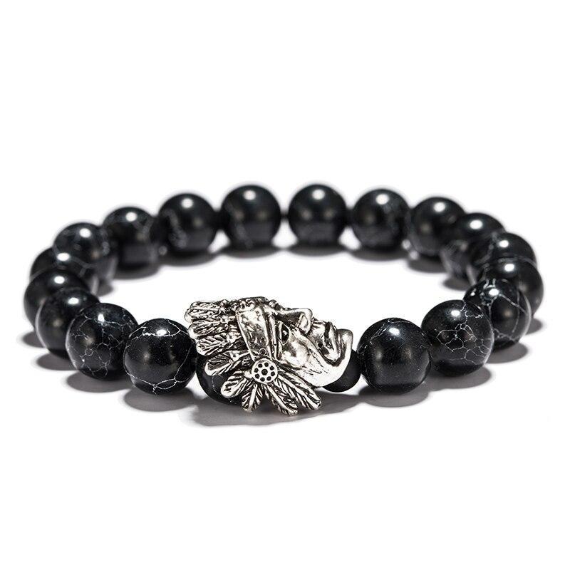 Pulsera India Vintage de Plata