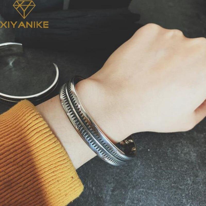 Pulsera de plata india vintage para hombre