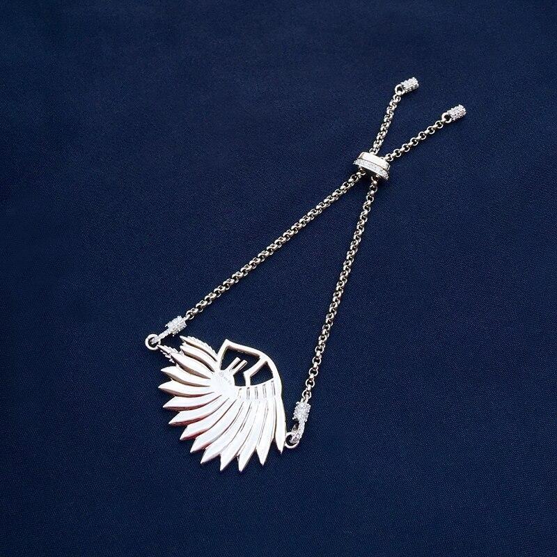 Pulsera de plata de hombre indio vintage