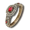 Pulsera India Vintage Roja