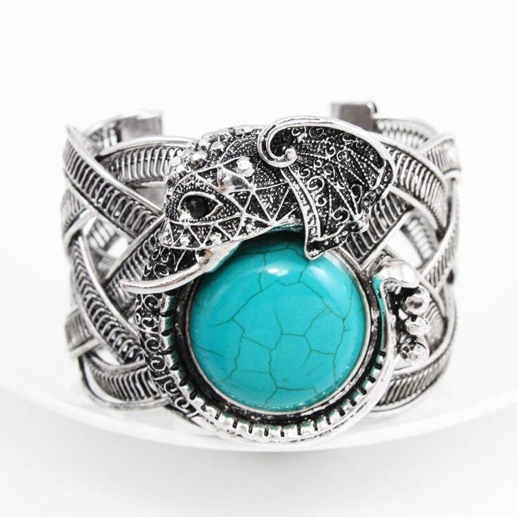 Pulsera India Vintage Turquesa