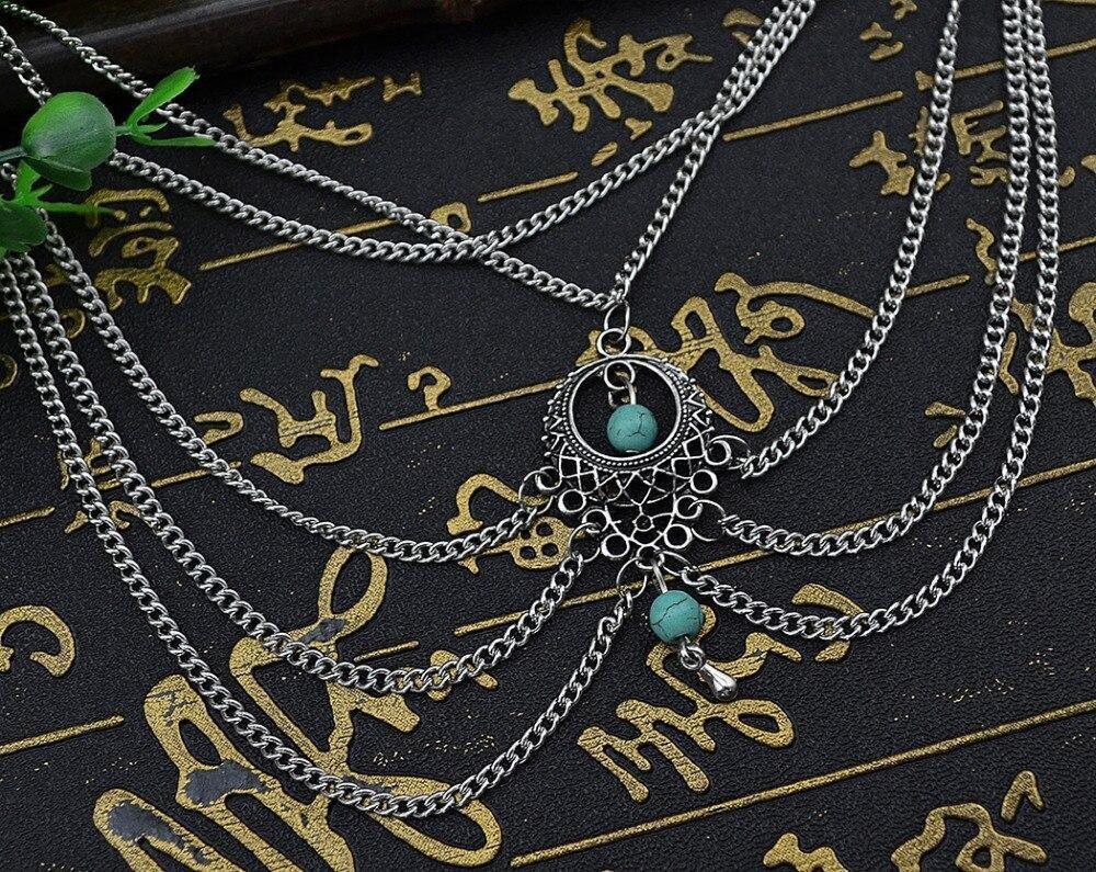 Pulsera de pie india vintage