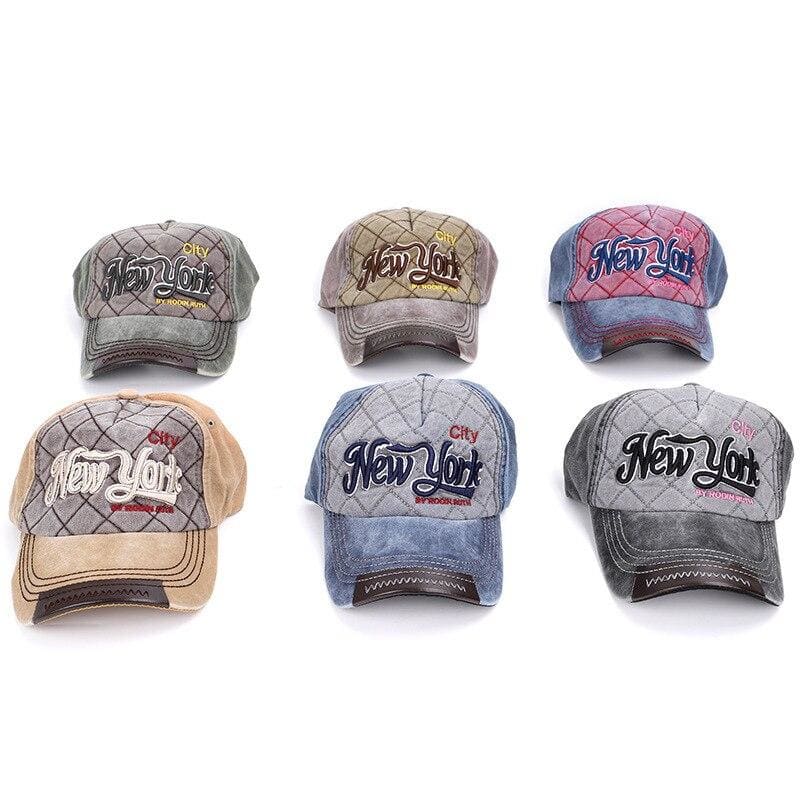 Gorra New York vintage para mujer