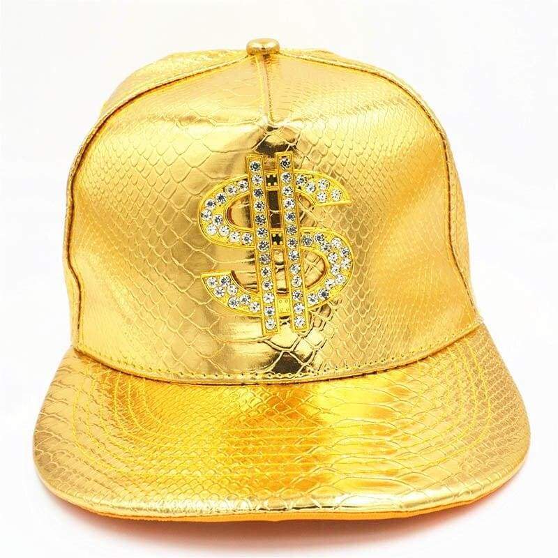 Gorra New York vintage en dorado