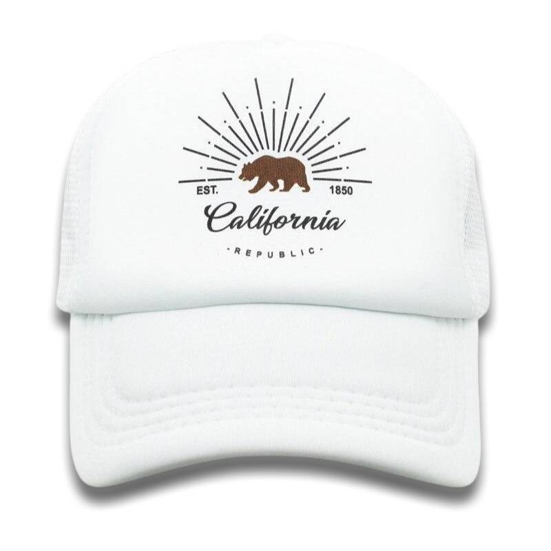 Gorra californiana vintage para mujer