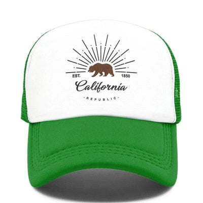 Gorra californiana vintage para mujer