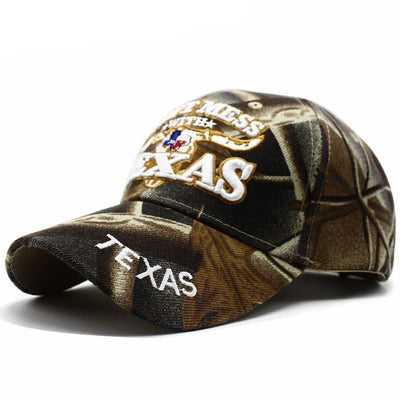 Gorra vintage con bandera de Texas