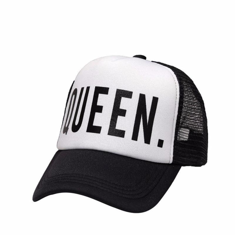 Gorra de pareja Vintage King Queen