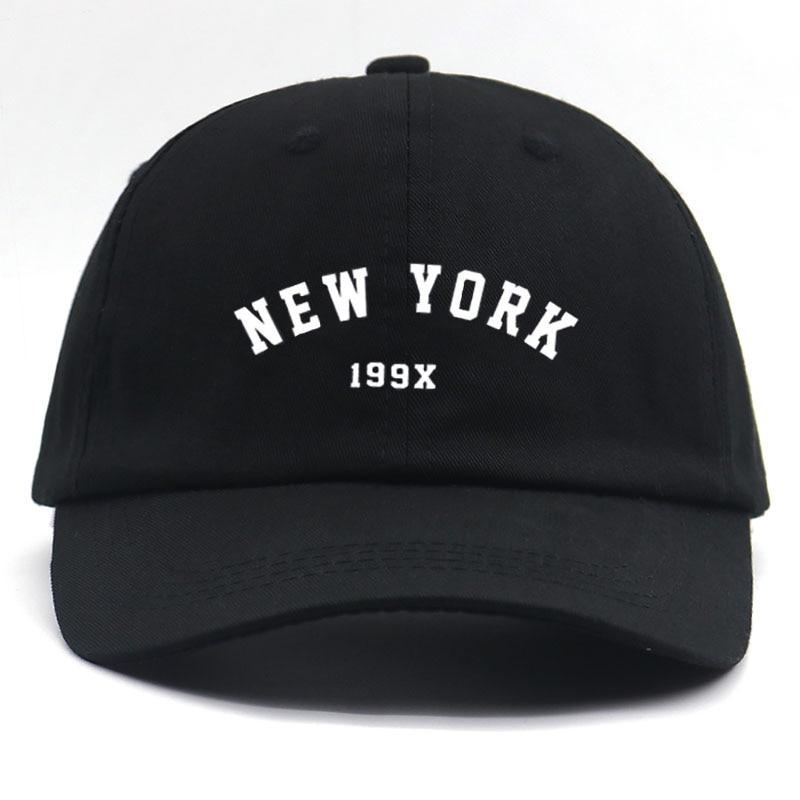 Gorra de Hombre Vintage New York Negra