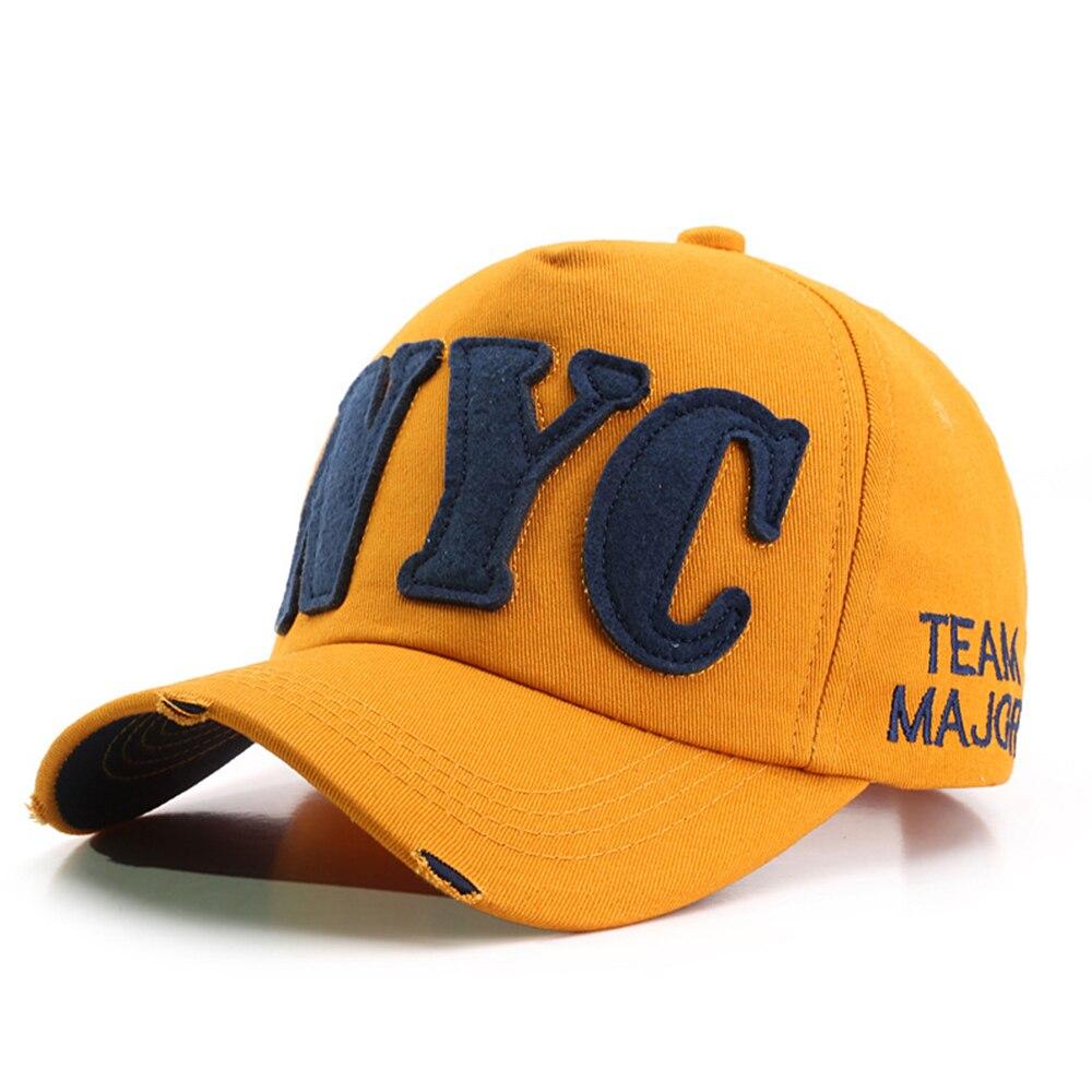 Gorra Vintage New York Amarillo