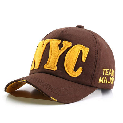 Gorra Vintage New York Amarillo