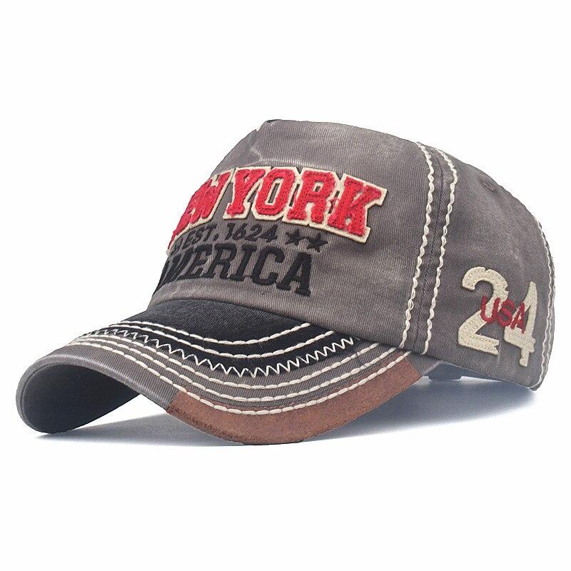 Gorra Vintage New York Roja Y Negra