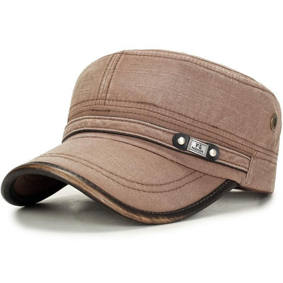 Gorra plana vintage para hombre