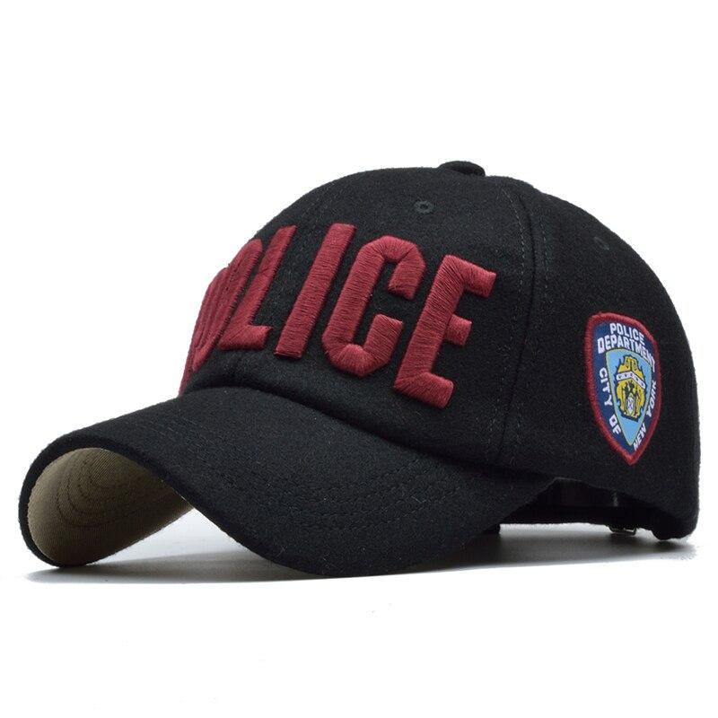 Gorra Vintage Policía Americana