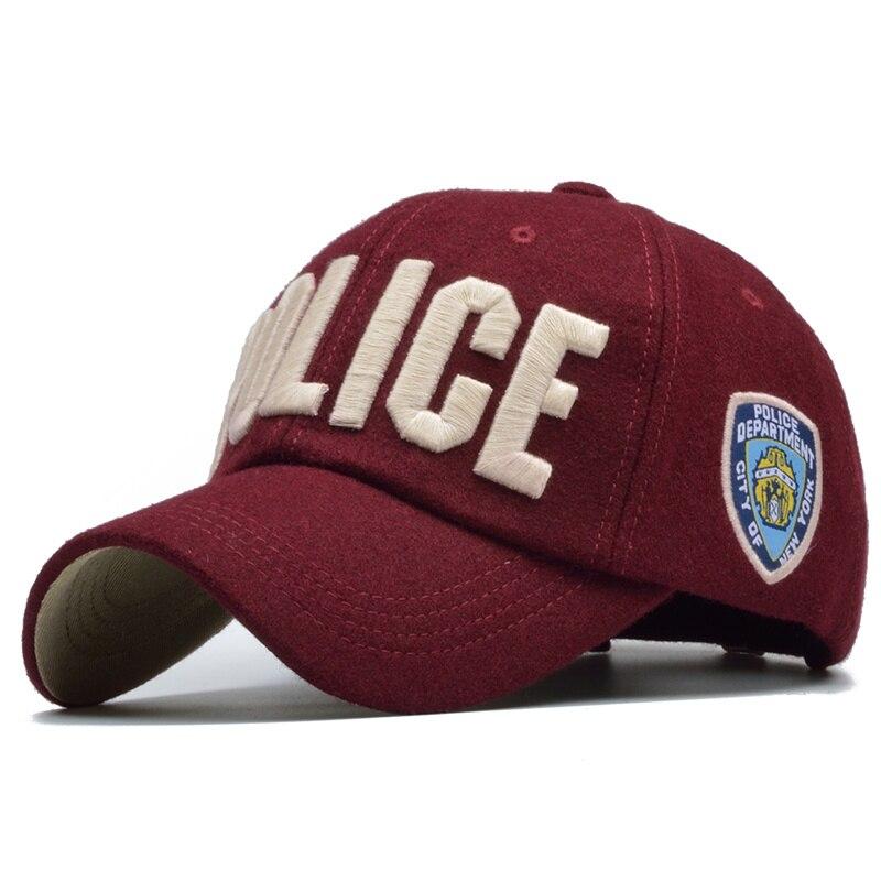 Gorra Vintage Policía Americana