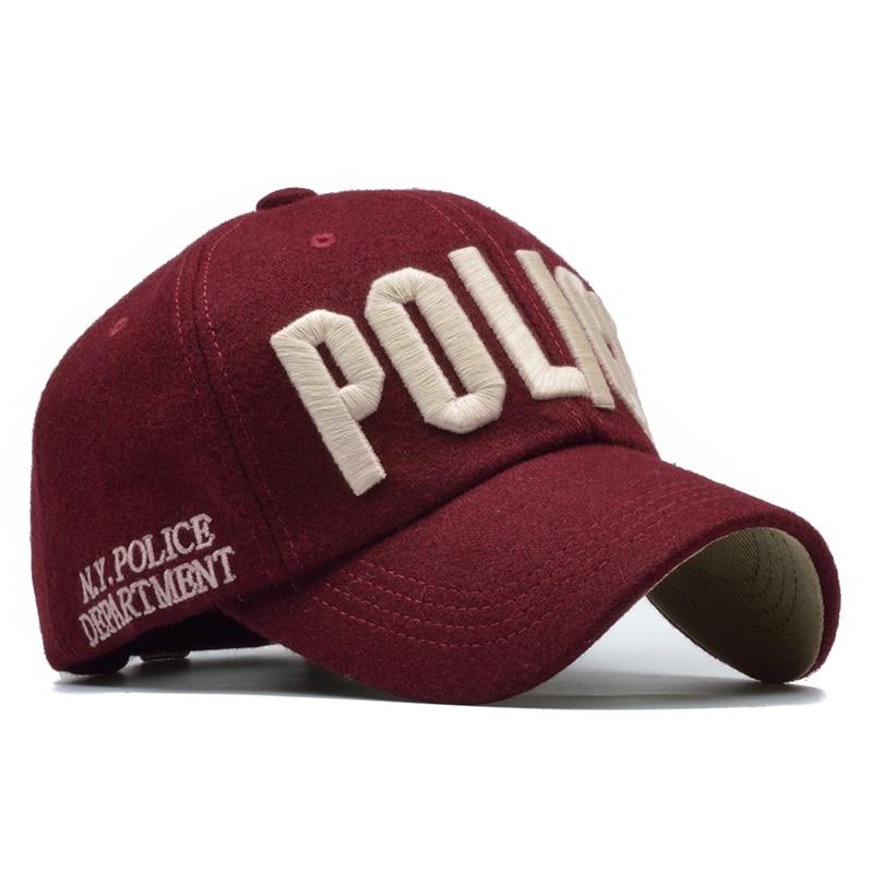 Gorra Vintage Policía Americana