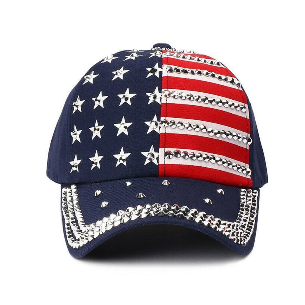 Gorra vintage de EE. UU. para mujer