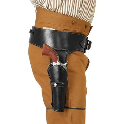 Cinturón de vaquero vintage para disfraz