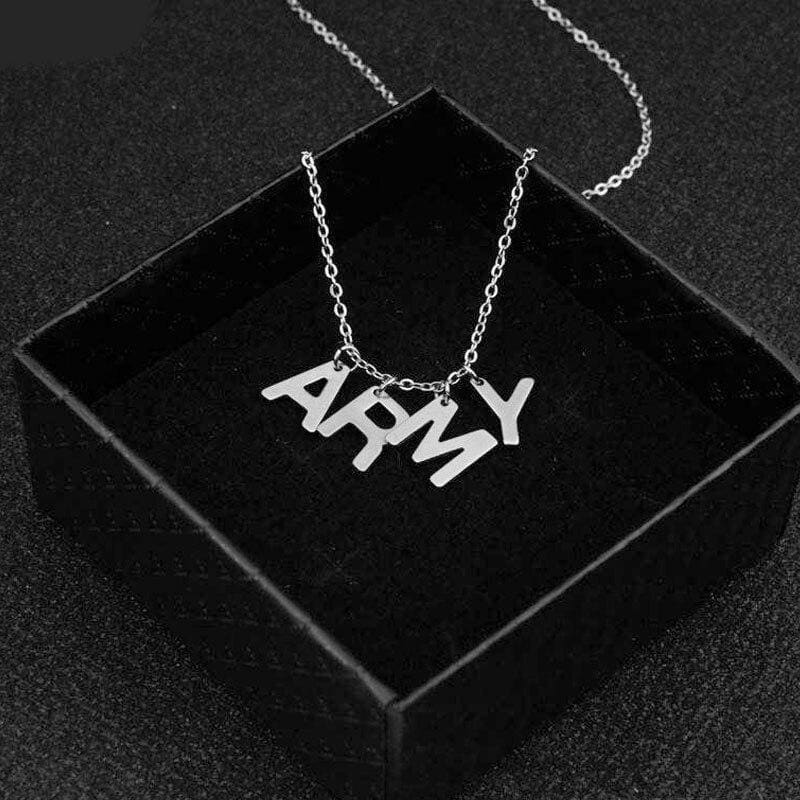 Collar vintage del ejército americano