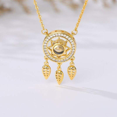 Collar vintage indio americano