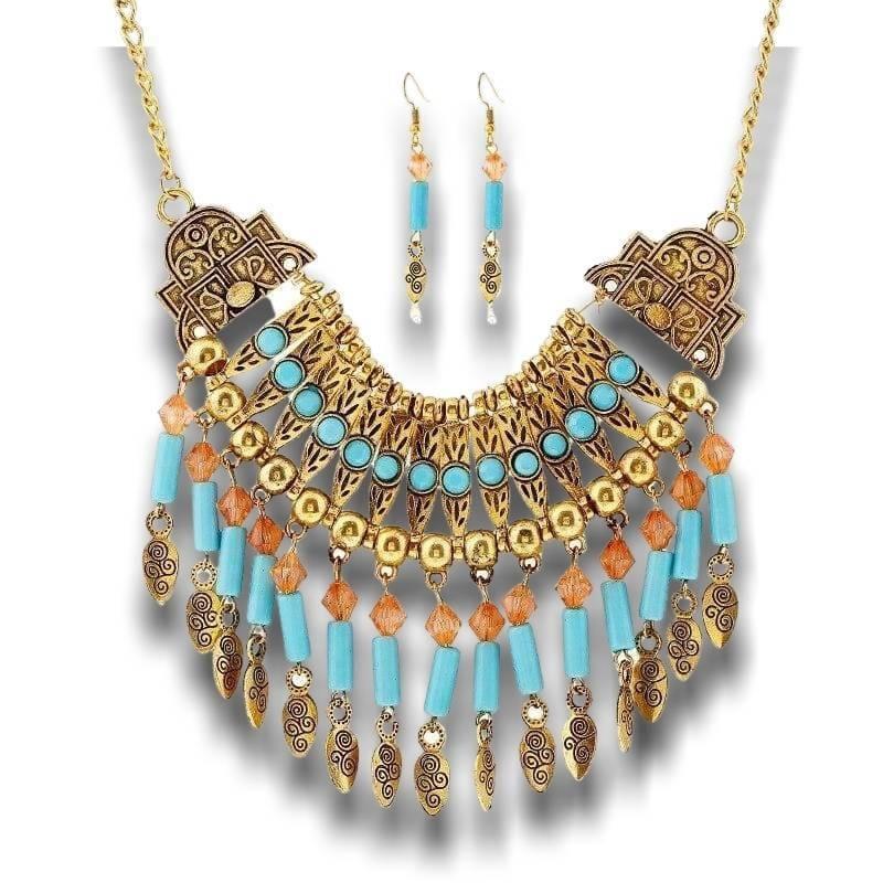 Collar de mujer india vintage