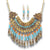 Collar de mujer india vintage