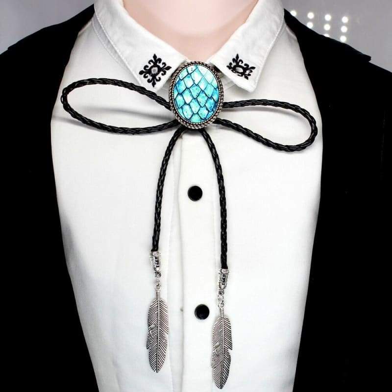Collar de hombre indio vintage