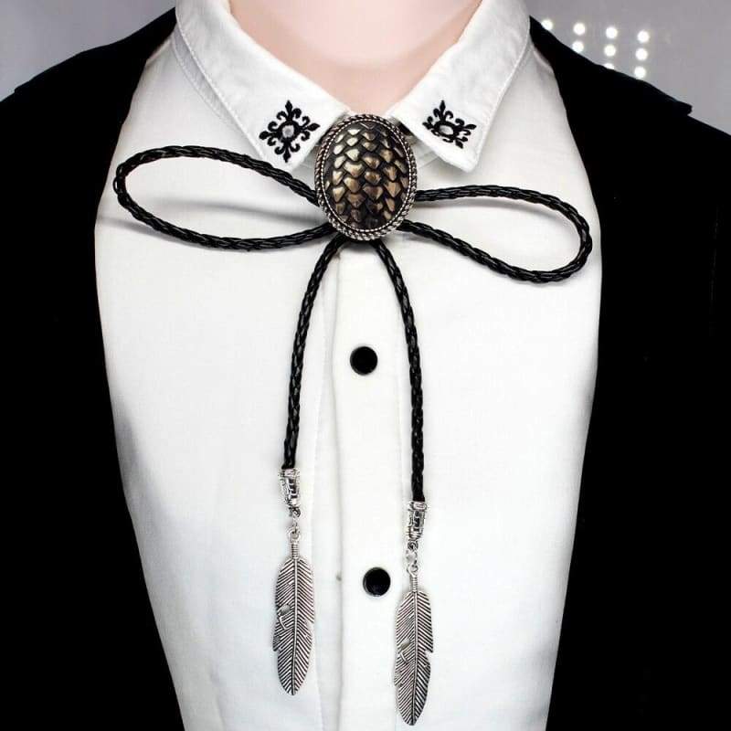 Collar de hombre indio vintage