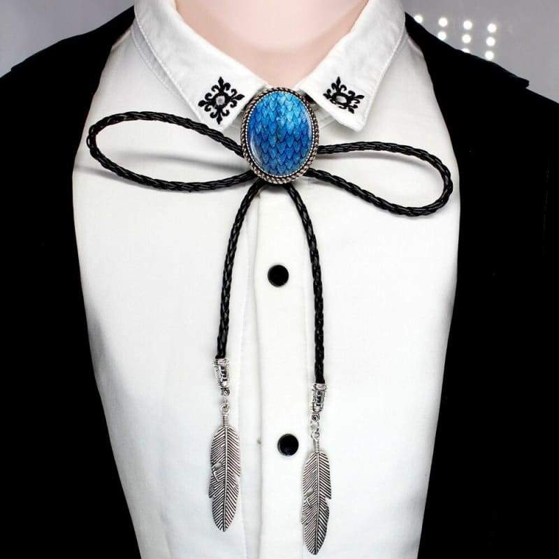 Collar de hombre indio vintage