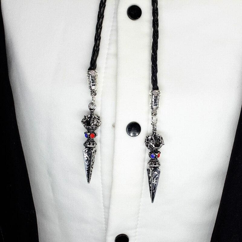 Collar de hombre indio vintage