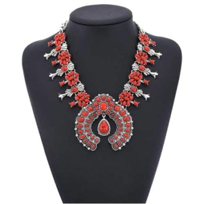 Collar de perlas indias vintage
