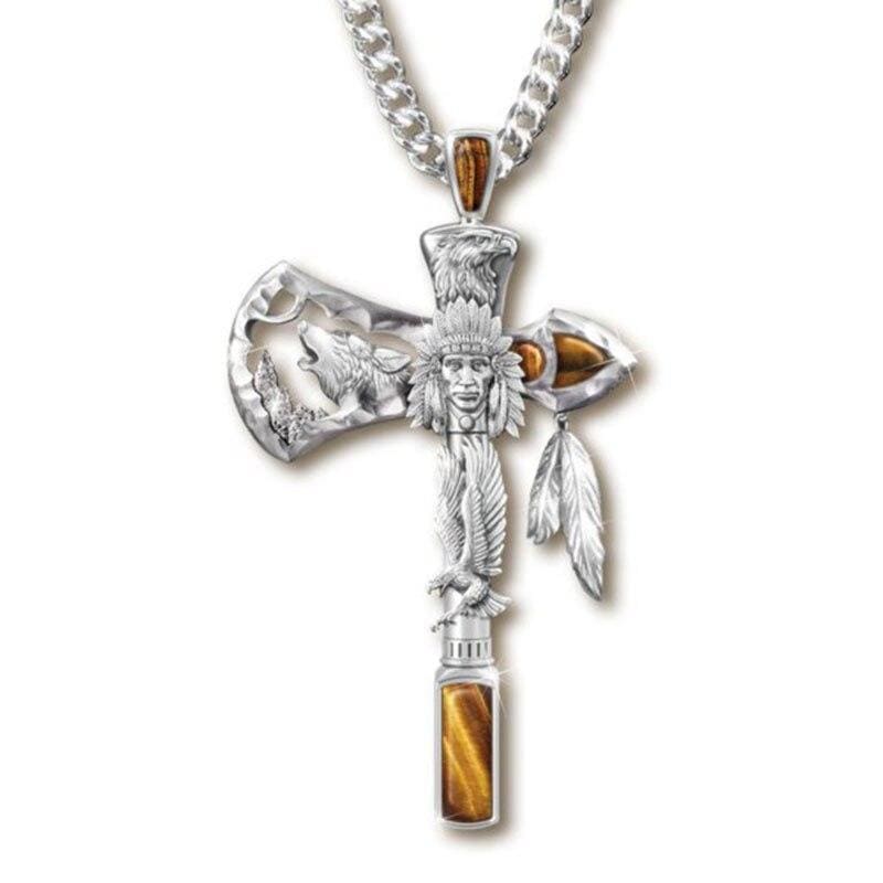 Collar de vaquero vintage para hombre