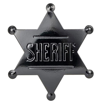 Insignia de sheriff vaquero vintage