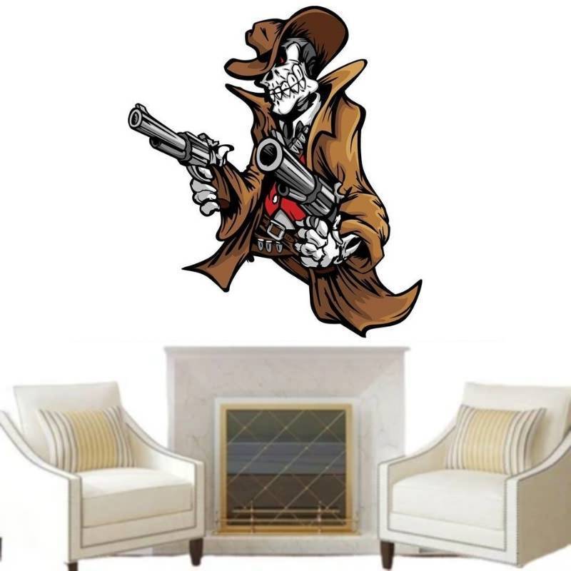 Calcomanías de vaquero vintage