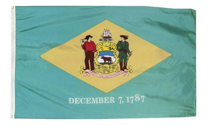Bandera de la vendimia de Delaware