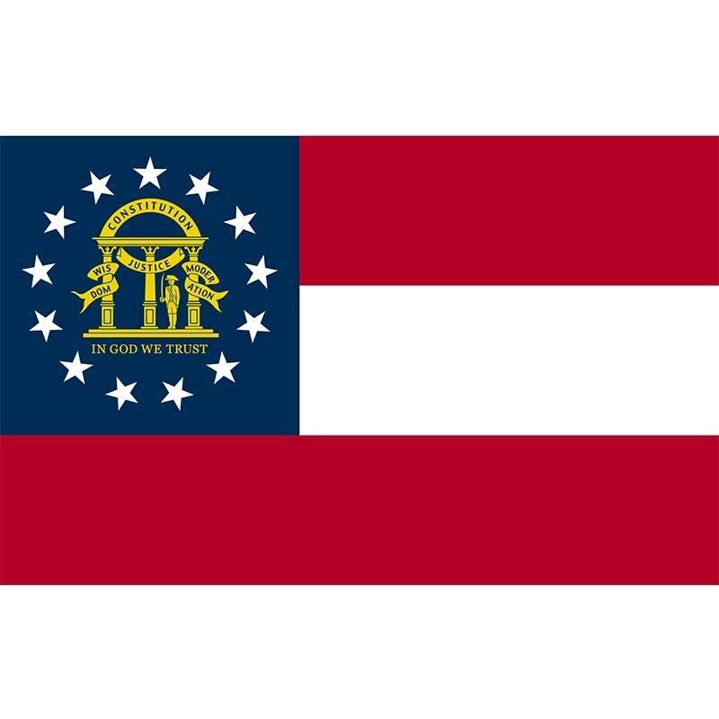Bandera de la vendimia de Georgia