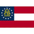 Bandera de la vendimia de Georgia