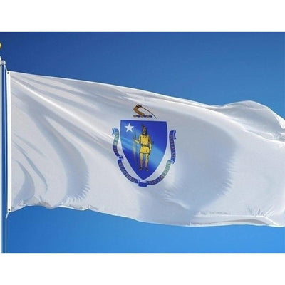 Bandera de la vendimia de Massachusetts