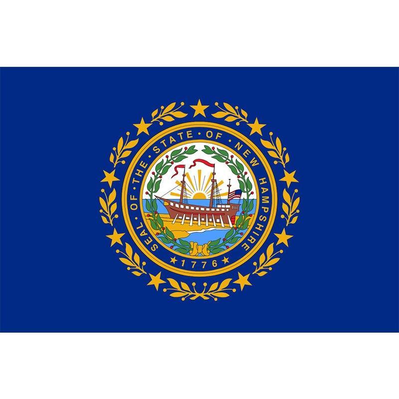 Bandera vintage de New Hampshire