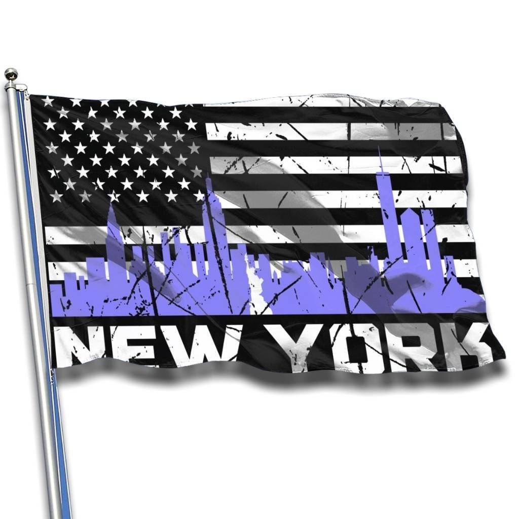 Bandera vintage de la ciudad de New York