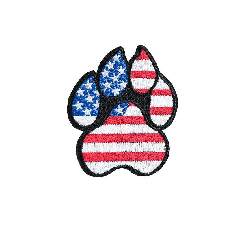 Parche de bandera americana vintage