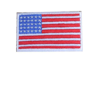 Parche de bandera americana vintage