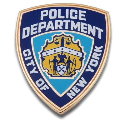 Parche vintage de la policía de New York