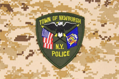 Escudo vintage de la policía de EE. UU.