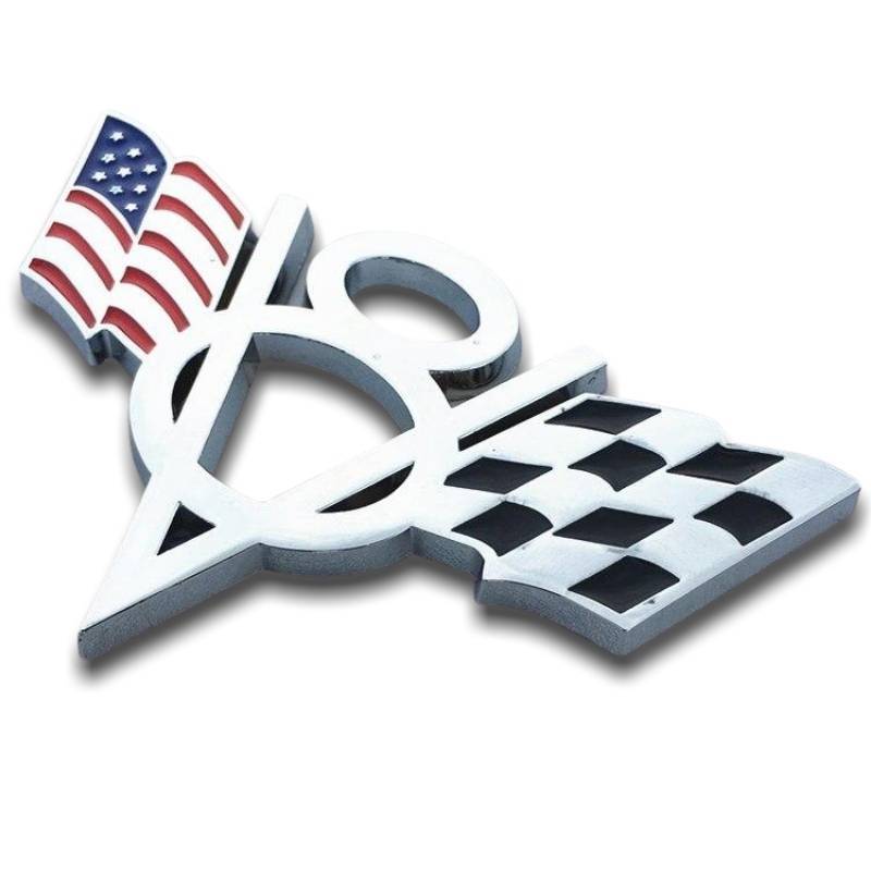 Insignia de coche americano vintage