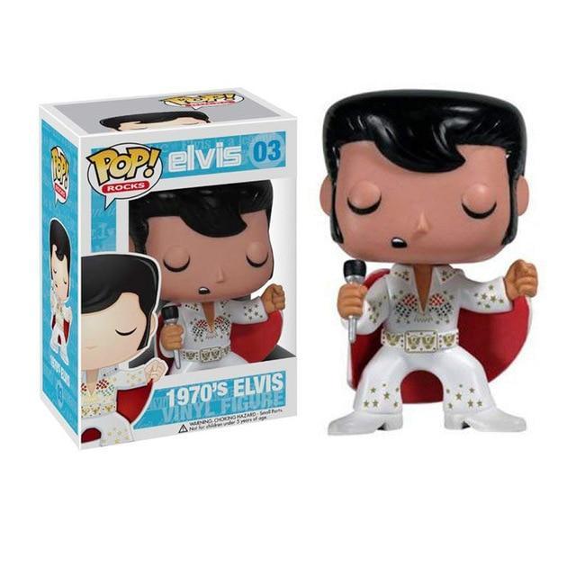 Figura de Elvis Presley de época