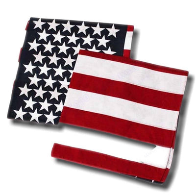 Bandera americana vintage Pañuelo